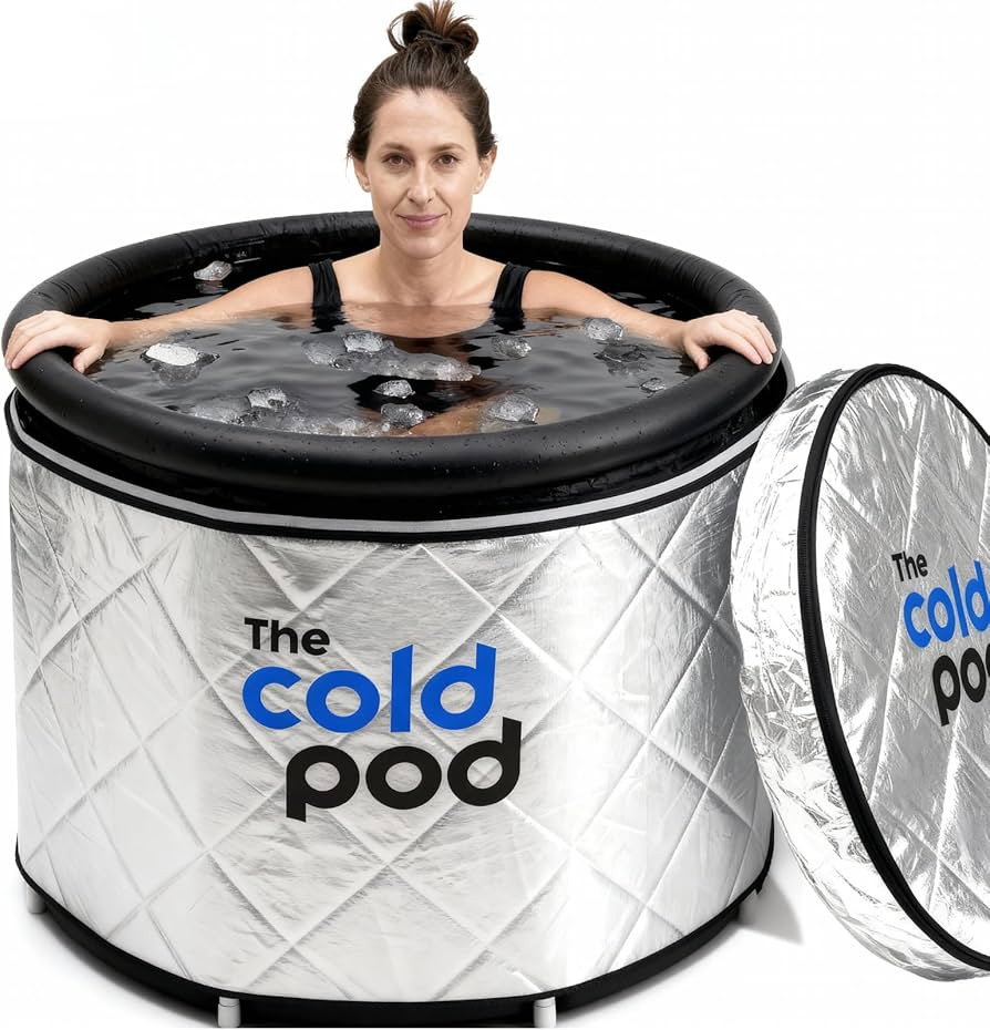 The Cold Pod Insulated Cold Plunge Tub Bundle - 85 Gallons Outdoor Ice Bath Tub with Chiller Comp... | Amazon (US)