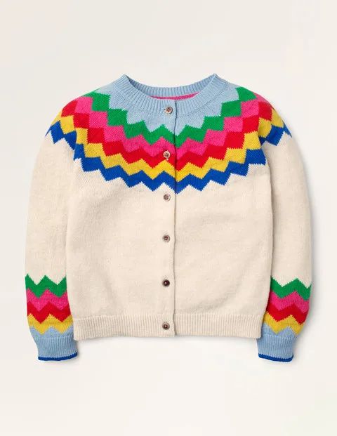 Ecru Rainbow Chevron | Boden (US)