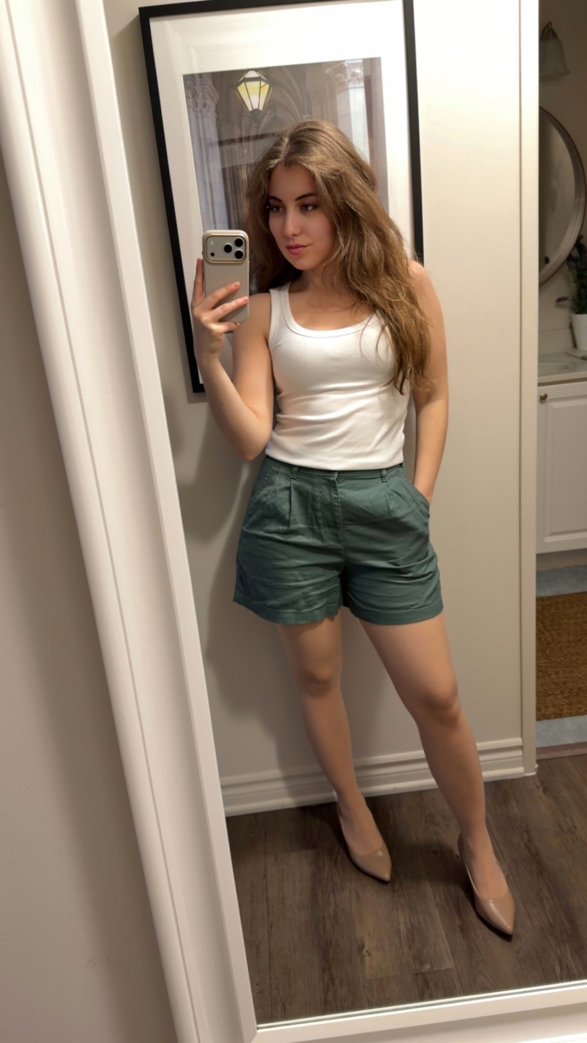 Cotton tank. Linen shorts. Summer outfit. 

#LTKstyletip #LTKcanada #LTKsummer