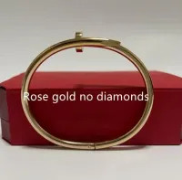 Fashion Love Stainless Steel Diamond Bangles Man Women Bracelets Jewelry Gift | DHGate