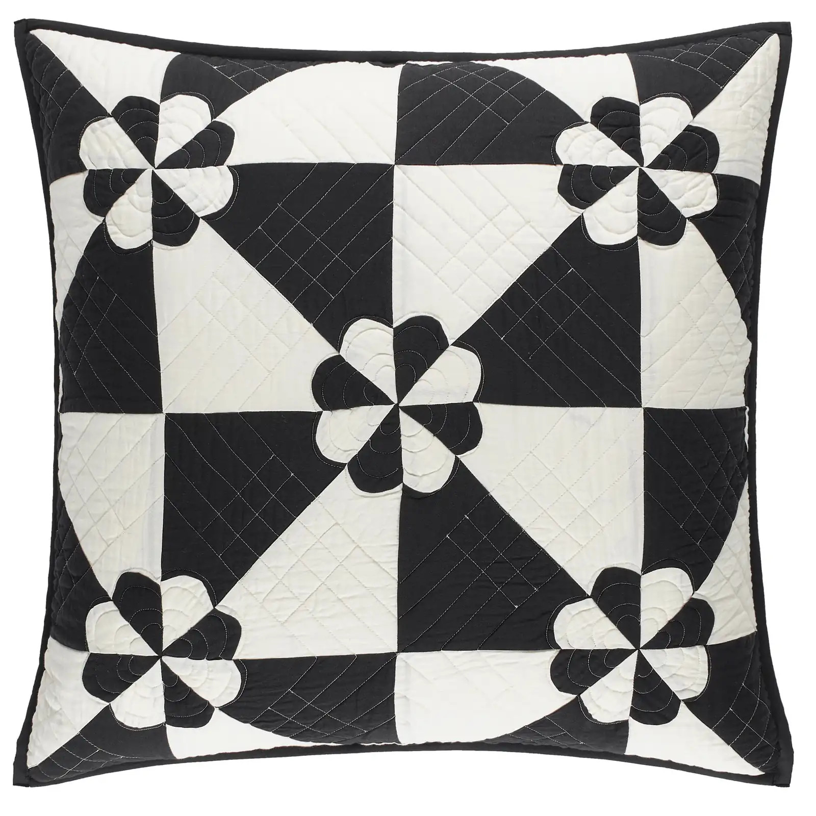 Sunny Side Quilted Sham | Annie Selke
