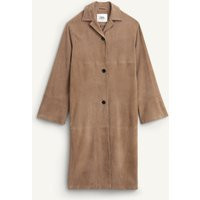 Zara - Mantel Aus 100% Wildleder – Limited Edition - Braun - M - Damen | Zara DE