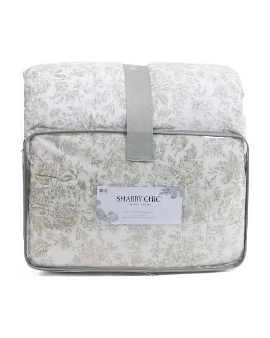 Cotton Toile Comforter Set | TJ Maxx