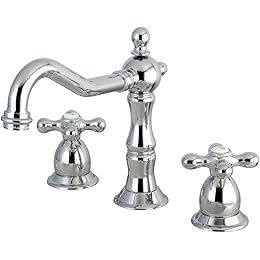 Signature Hardware 900890 Victorian Widespread Bathroom Faucet - Cross Handles | Amazon (US)