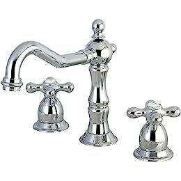 Signature Hardware 900890 Victorian Widespread Bathroom Faucet - Cross Handles | Amazon (US)