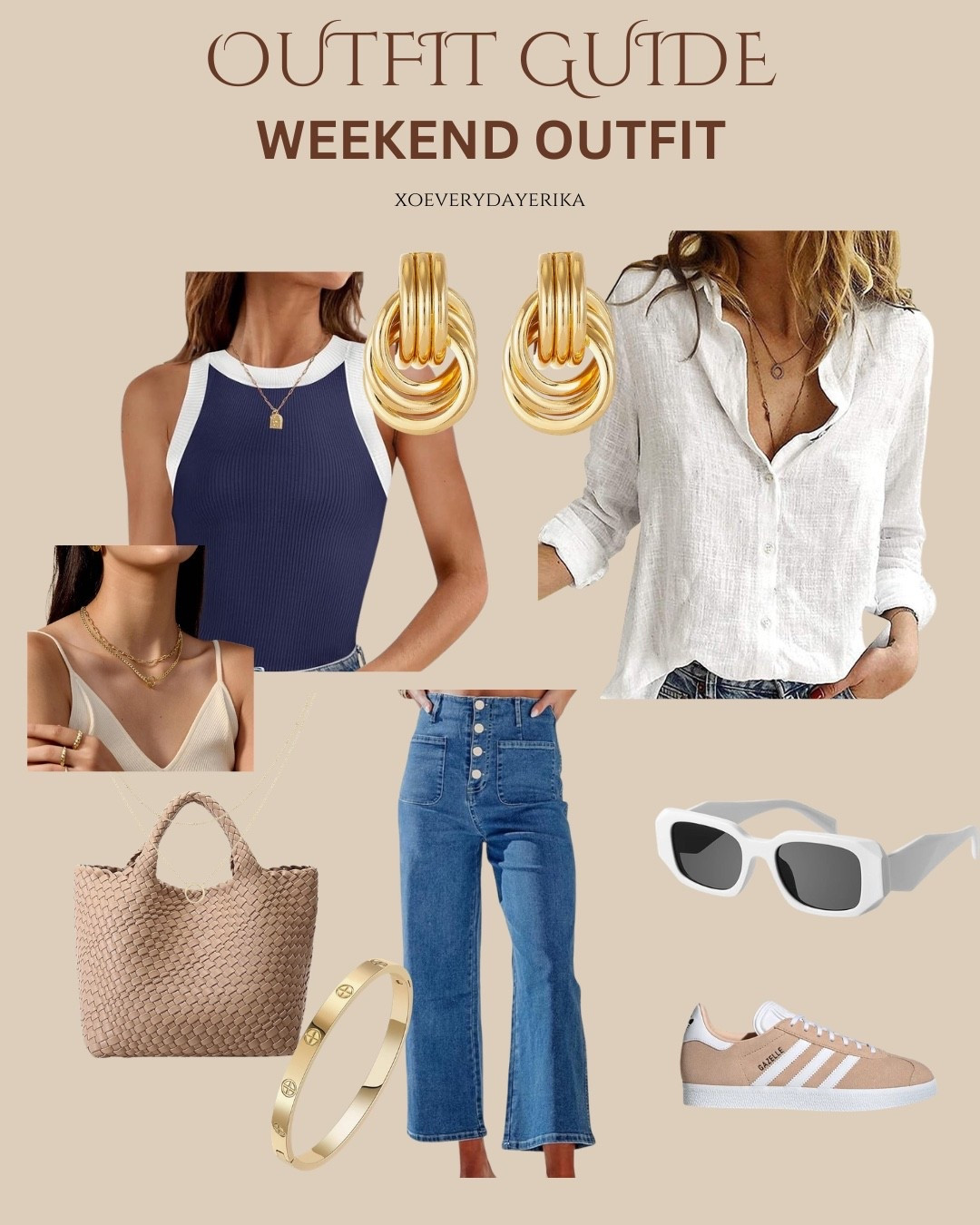Looking fresh and casual for the weekend! #weekendoutfit #amazonfashion #adidasshoes Perfect for a day out.

#LTKootd #LTKmomlife #LTKOver40
