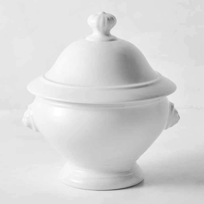 Apilco Lion's Head Tureen | Williams-Sonoma