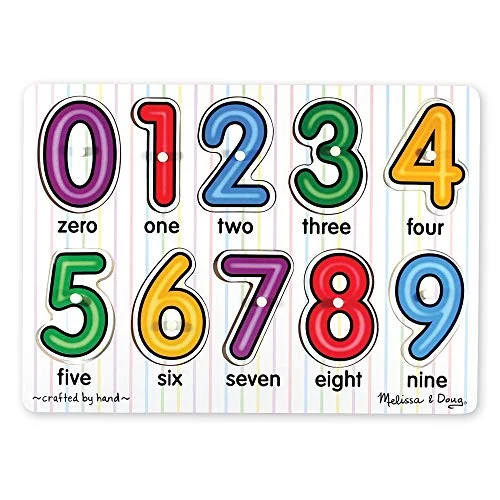 Melissa & Doug See-Inside Numbers Peg Puzzle | Walmart (US)