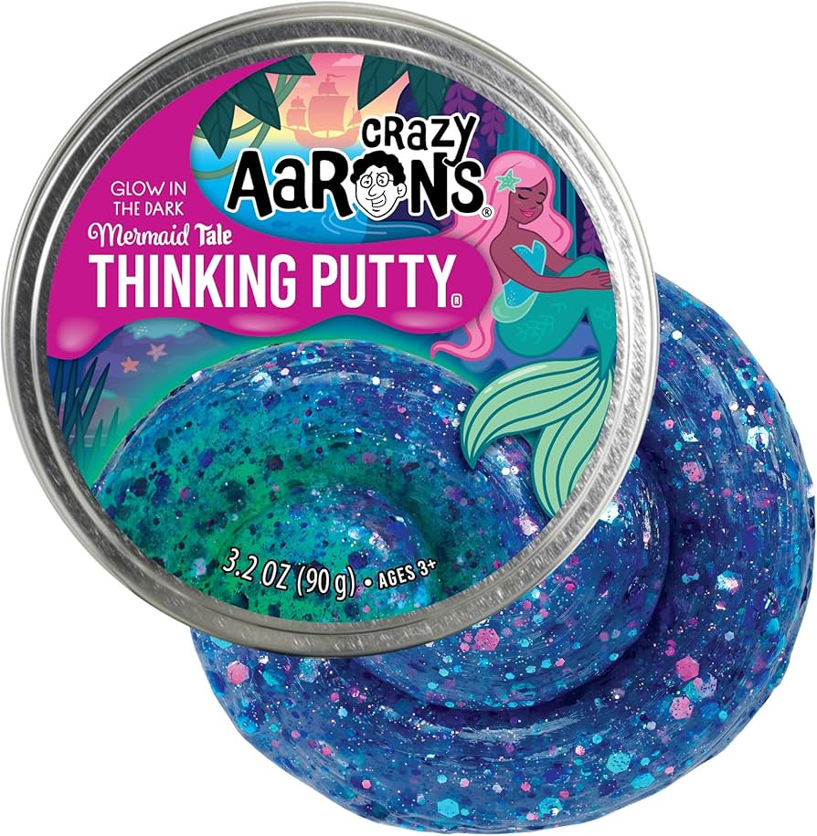 Crazy Aaron's Thinking Putty® - Mermaid Tale - Color Changing Sensory Putty for Kids and Grown u... | Amazon (US)