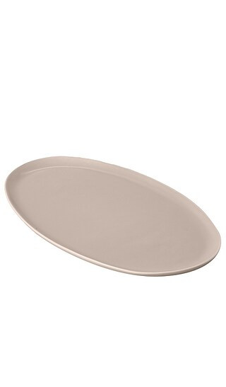Fable The Oval Serving Platter in Taupe. | Revolve Clothing (Global)