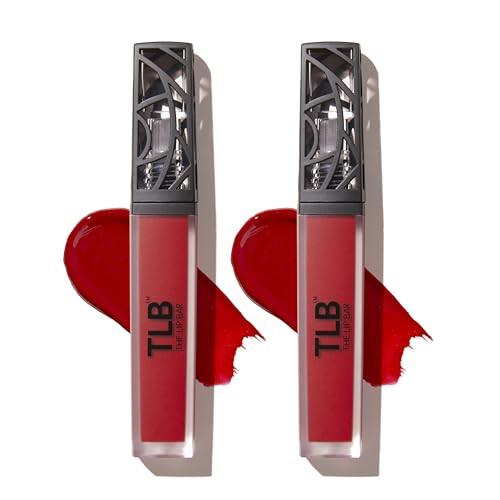 The Lip Bar - Nonstop Liquid Matte Lipstick, Hot Mama (Deep Rich Brown) - One Swipe - Long Lasting - Jojoba Oil & Vitamin E - Vegan & Cruelty Free - Makeup & Cosmetics - .24 fl oz - 2 Pack | Amazon (US)