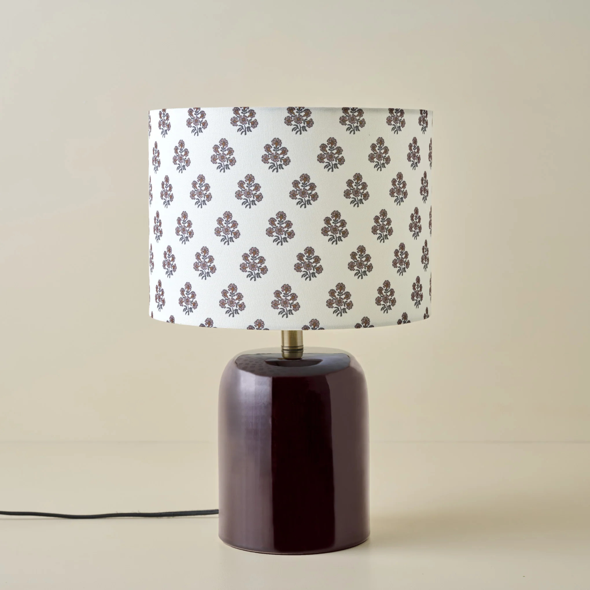 Farrah Table Lamp - Deep Burgundy | Magnolia