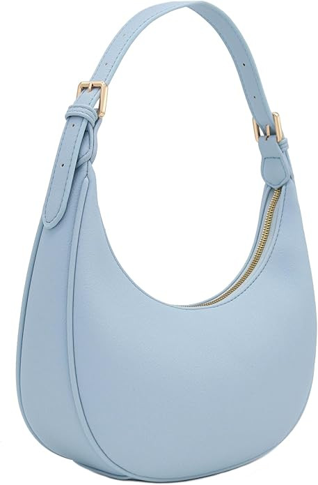 FashionPuzzle Elegant Crescent Shoulder Bag Underarm Purse | Amazon (US)