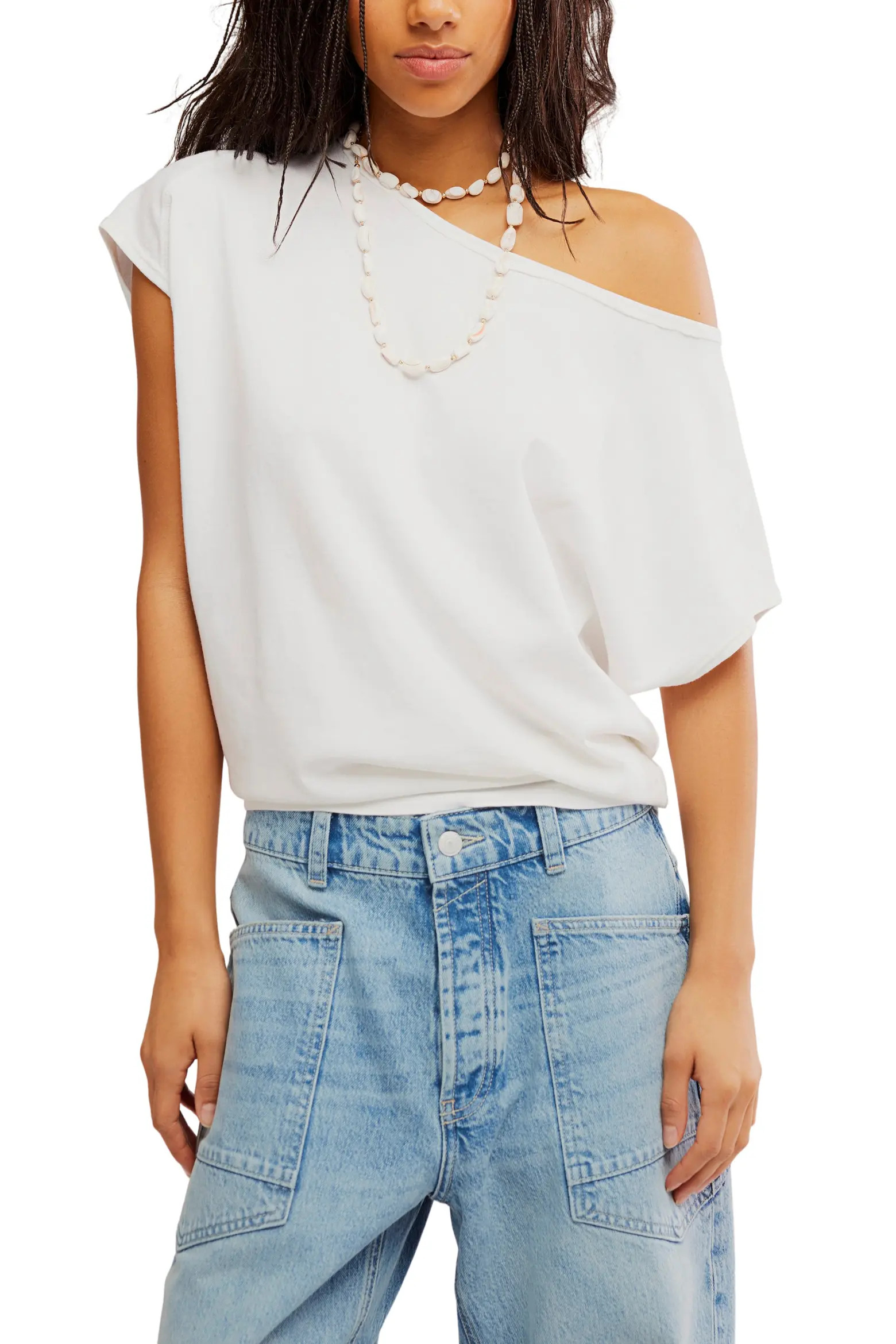 Peggy One-Shoulder Cotton Top (Women) | Nordstrom | Nordstrom