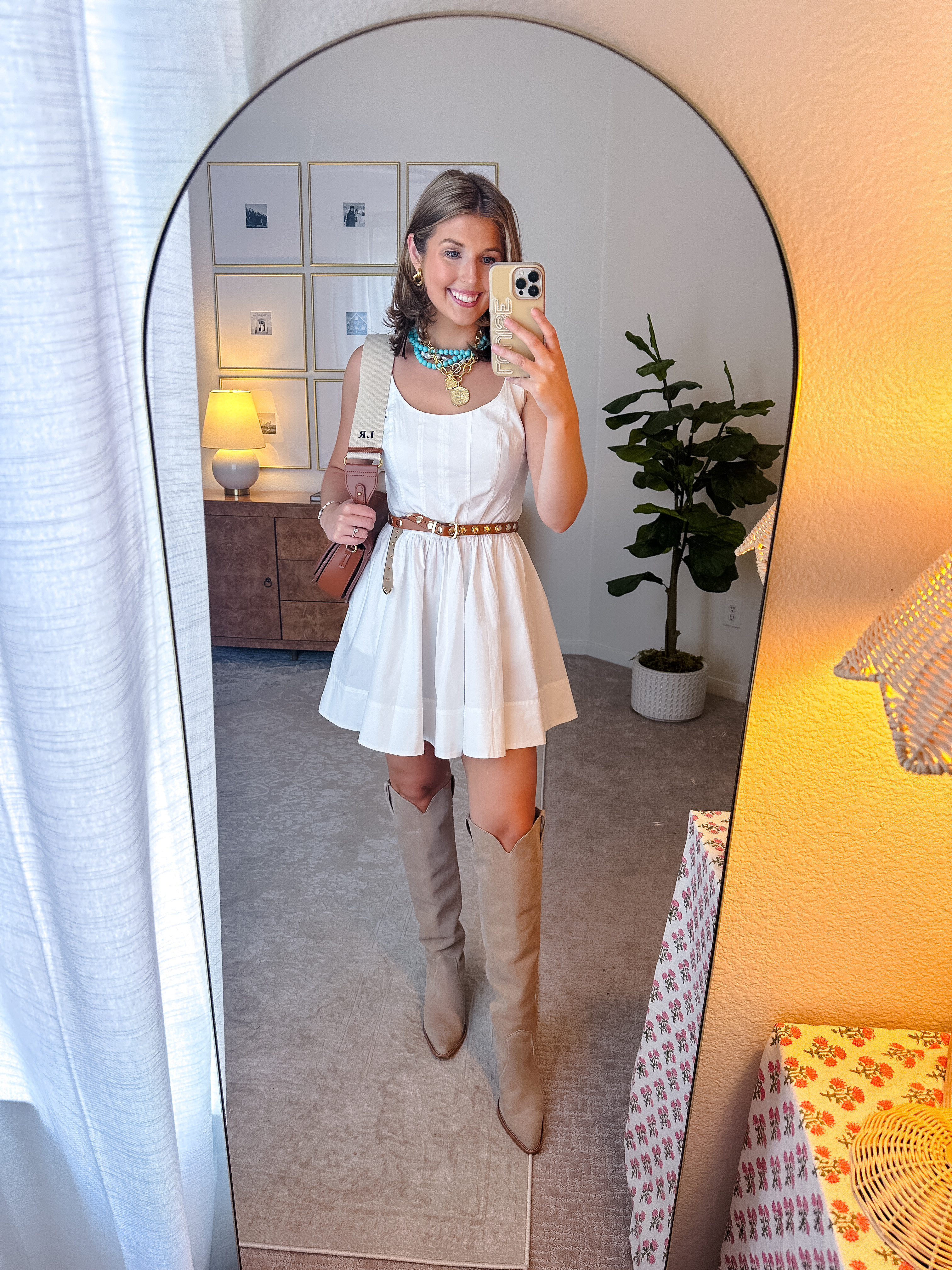 Country concert outfit idea! Wearing an XS/2 in dress 