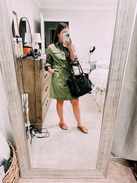OOTD! My dress is on sale for $25 today!! The material is on the heavy side but it’s very stretchy. I’m wearing a size Small in petite. 

#LTKShoeCrush #LTKWorkwear