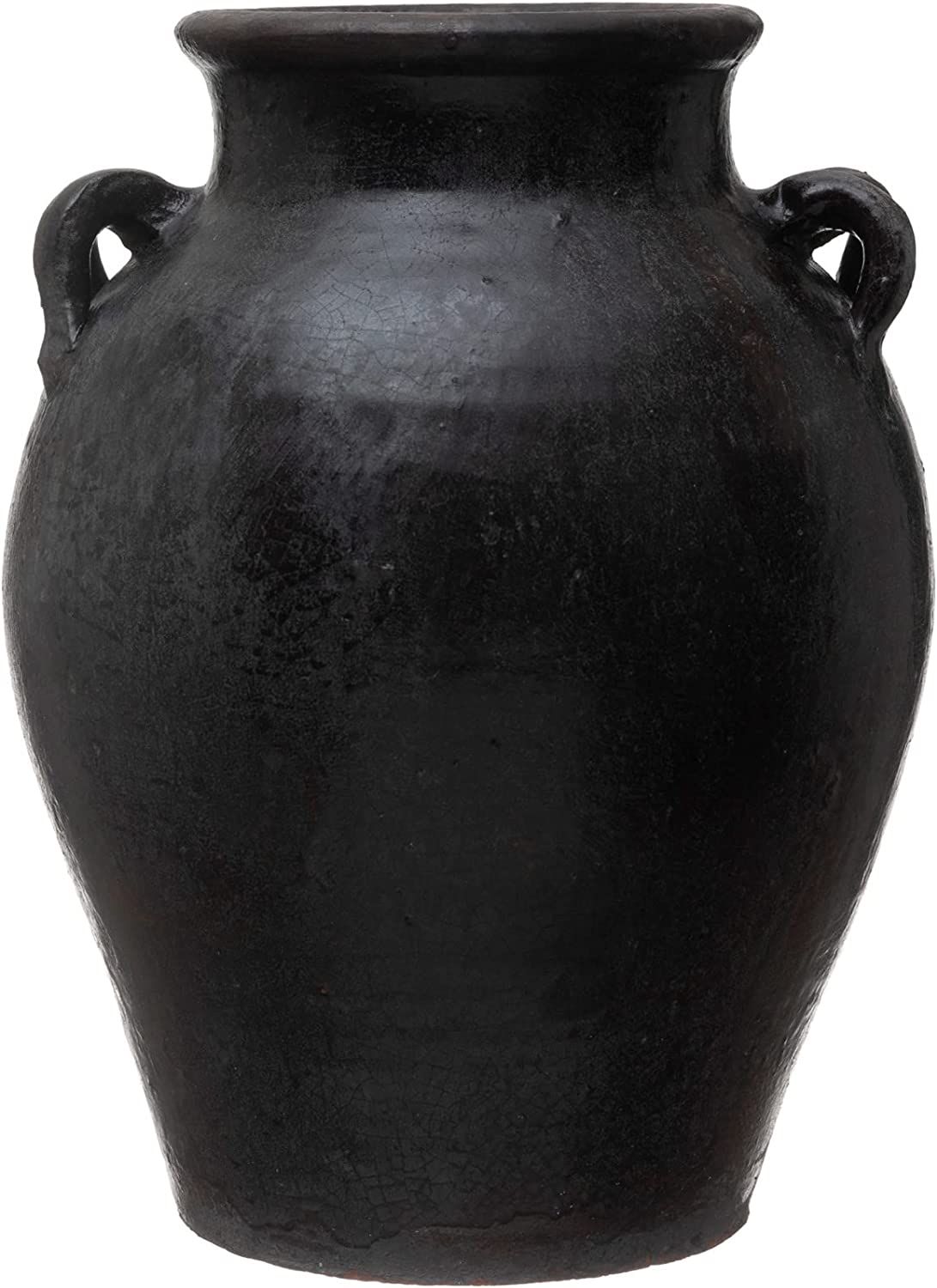 Amazon.com: Creative Co-Op Found Decorative Clay Jar, Black : Home & Kitchen | Amazon (US)