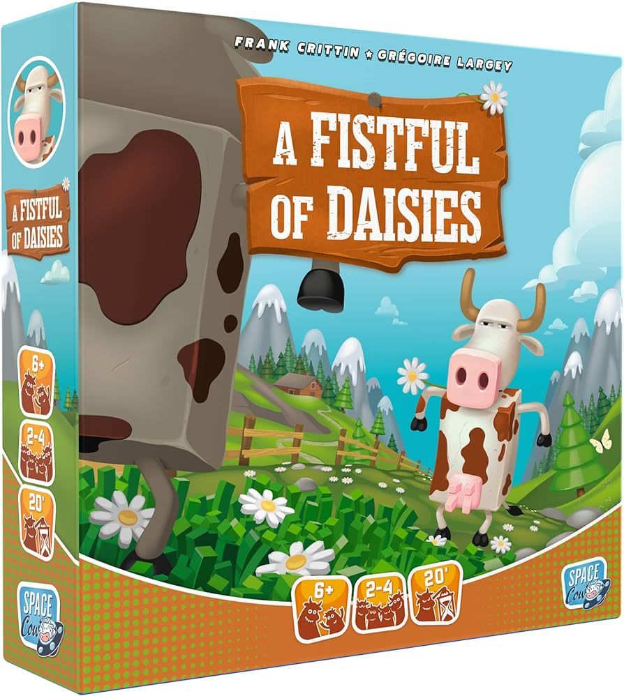 A Fistful of Daisies Board Game | Cow Themed Dueling Strategy Game | Dice-Rolling Game | Fun Fami... | Amazon (US)