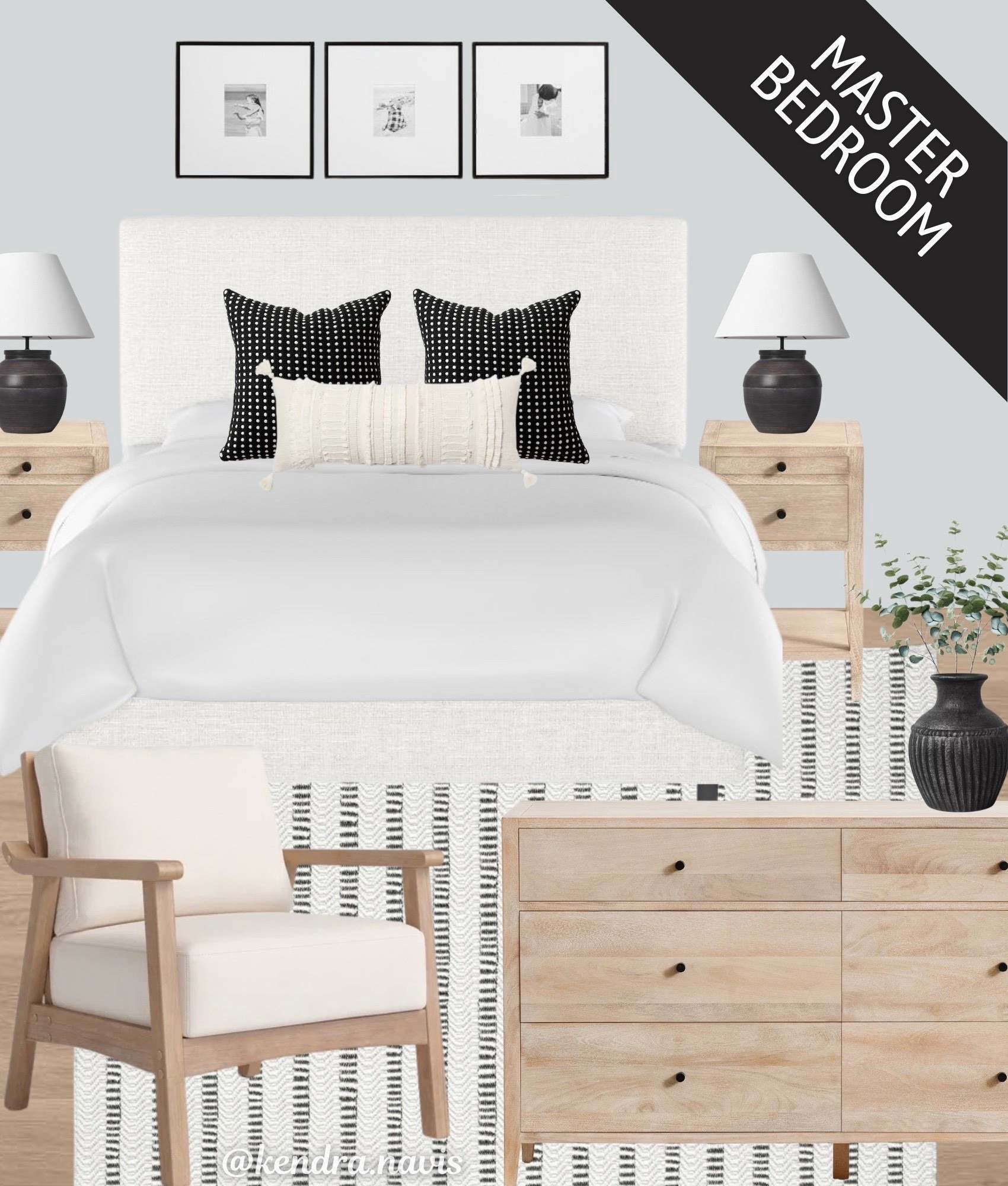 Modern Farmhouse Master Bedroom Ideas🖤

master bedroom decor, neutral bedroom design, modern farmhouse bedroom, cozy bedroom aesthetic, minimalist bedroom, neutral home decor, black and white bedroom, wood furniture bedroom, light wood nightstands, upholstered bed frame, white bedding, textured throw pillows, bedroom inspiration, home decor ideas, cozy home styling, Scandinavian bedroom, organic modern bedroom

#LTKHome
