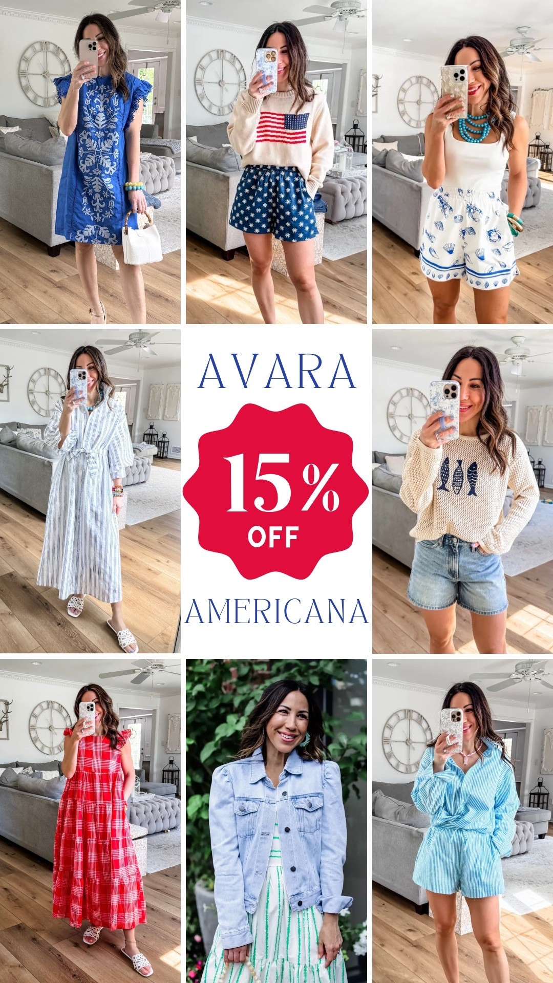 15% off in cart today only. 4th of July outfit. Americana.

#LTKSaleAlert #LTKOver40