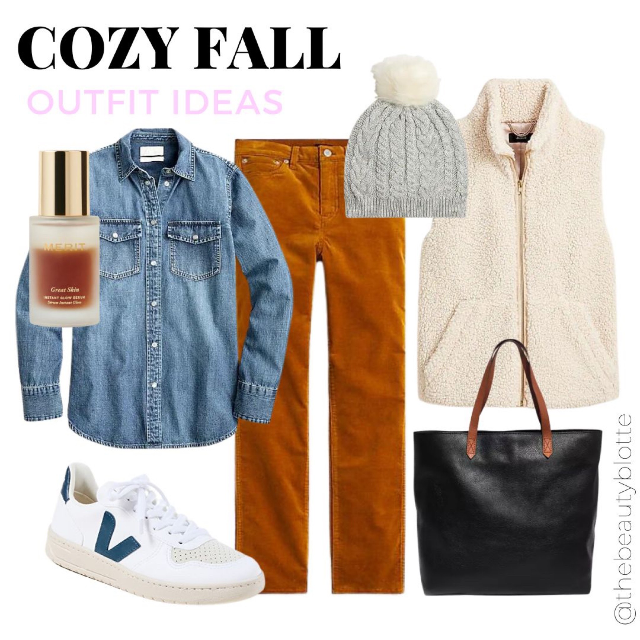 Fall outfit
Sherpa Vest
Sneakers
Tote bag

#LTKSeasonal #LTKstyletip