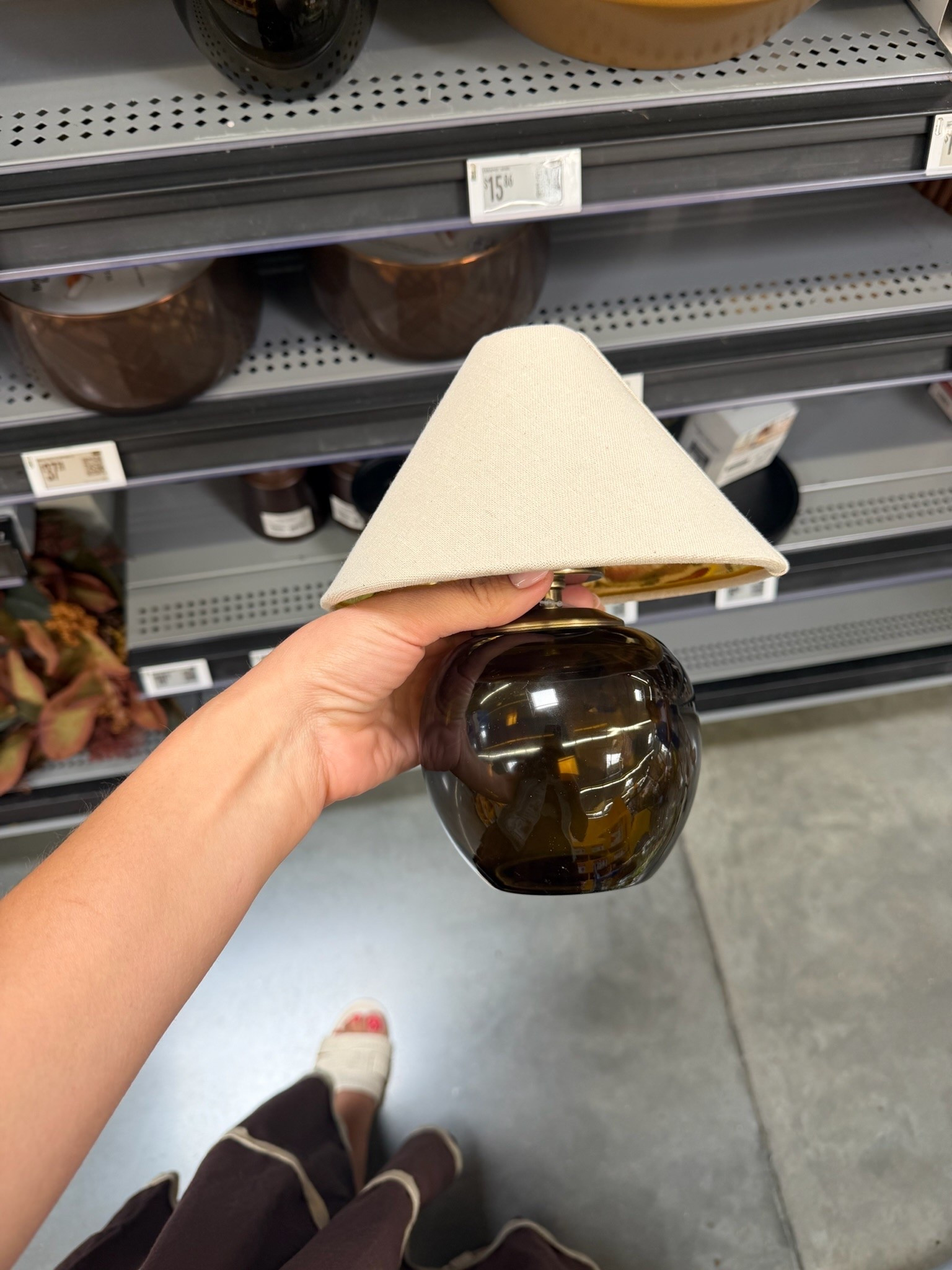This little table lamp is such a good find for adding warmth and character to a room. The dark glass base paired with the simple linen shade gives it a classic, elevated look that works beautifully with neutral and wood-toned spaces.

I linked this lamp so you can easily find it and add a warm, polished touch to your home.
@Walmart

#LTKU #LTKSaleAlert #LTKHome