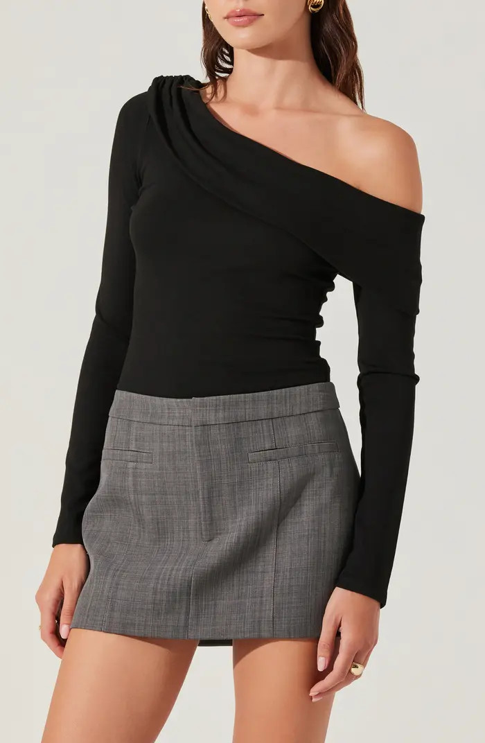 ASTR the Label Draped One-Shoulder Top | Nordstrom | Nordstrom