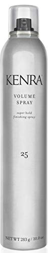 Kenra Volume Spray 25 50% | Super Hold Finishing & Styling Hairspray | Flake-free & Fast-drying | Wind & Humidity Resistance | All Hair Types | 10 oz | Amazon (US)