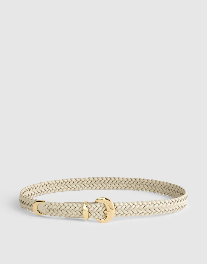 Domed-Buckle Wide Belt | Madewell