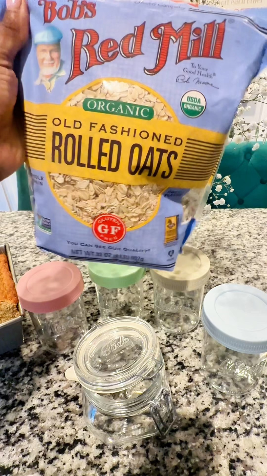 Happy Sunday, fam! Sunday is meal prep day for me and I love making overnight oats for the week.

That way, I literally just grab one every morning before I head to work.

This is a super easy recipe, no stove required! Are you Team overnight oats too?!👊🏾

#LTKHome #LTKFindsUnder50 #LTKFamily