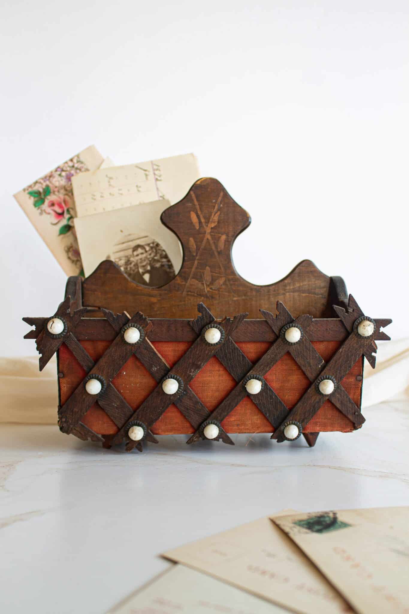 Antique Letter Rack | Vintage Keepers