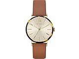 Ted Baker PHYLIPA Women's Tan Leather Strap Watch (Model: BKPPHF913) | Amazon (US)