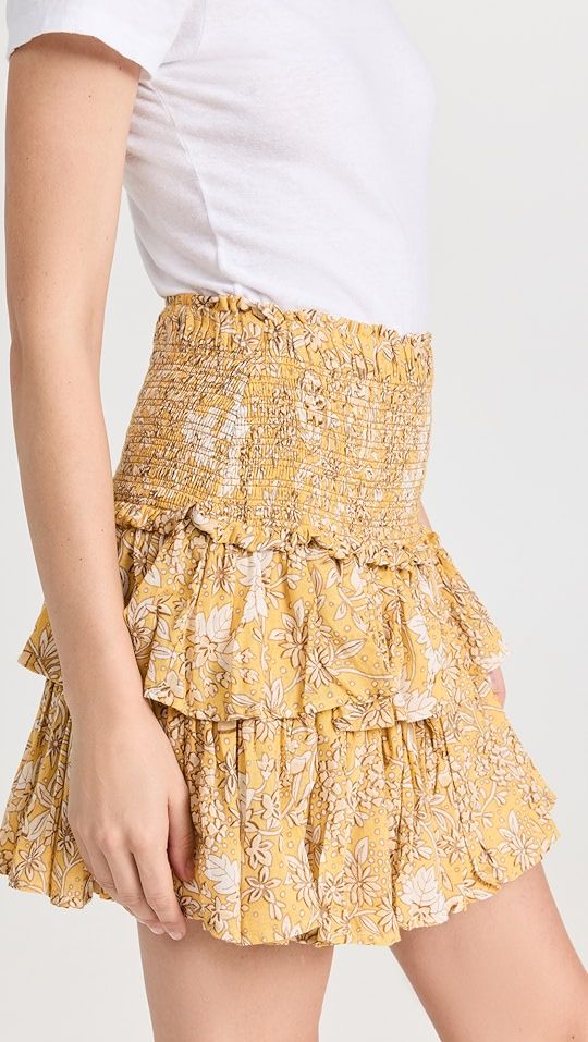 Ditzy Shirred Skirt | Shopbop
