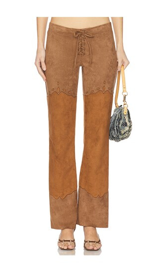 x REVOLVE Coyote Ugly Pant in Brown | Revolve Clothing (Global)