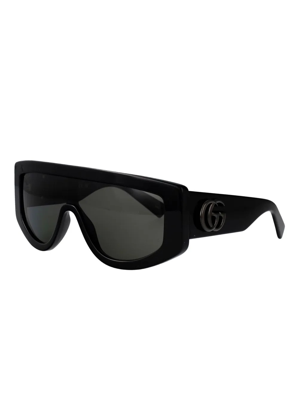 Gucci Eyewear Double G pilot-frame Sunglasses | Black | FARFETCH JO | Farfetch Global