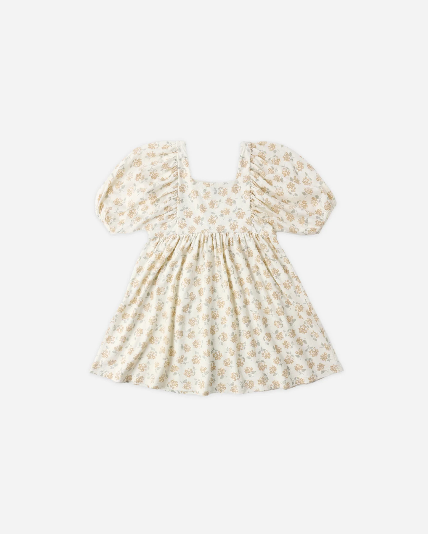 Brea Dress Yellow Ditsy | Rylee + Cru