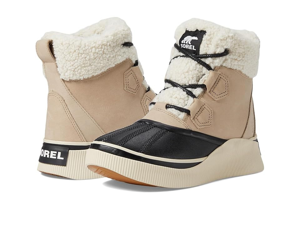 SOREL Out N About IV Chillz Waterproof Women's Snow Shoes Omega Taupe/Black : 11 B - Medium, Leather | Zappos