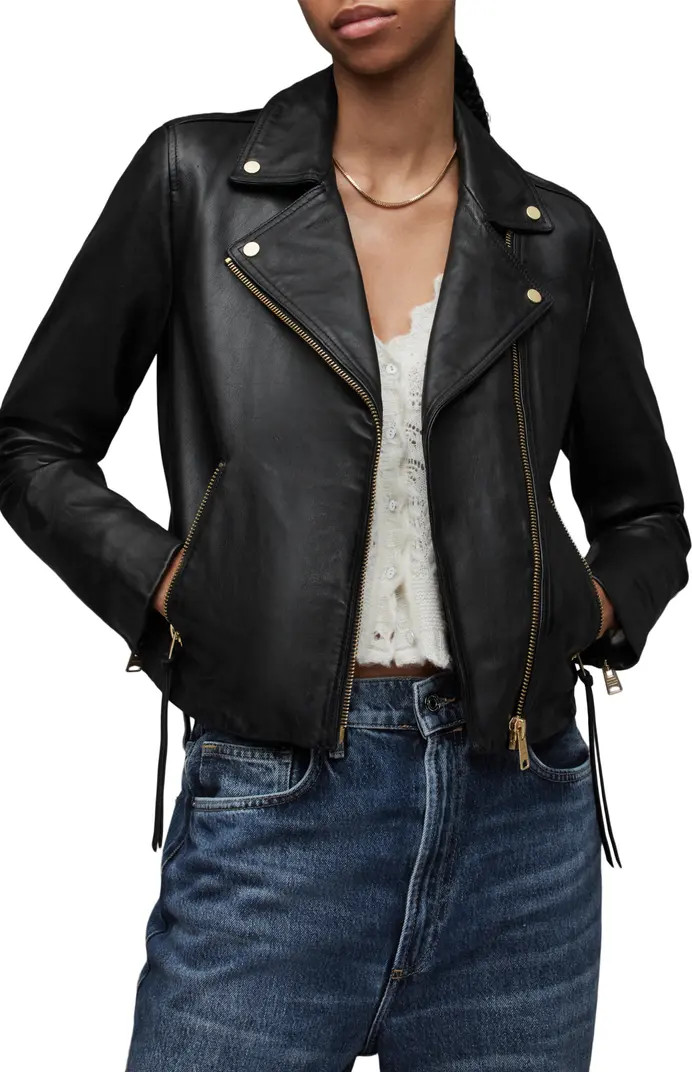 Dalby Leather Biker Jacket | Nordstrom