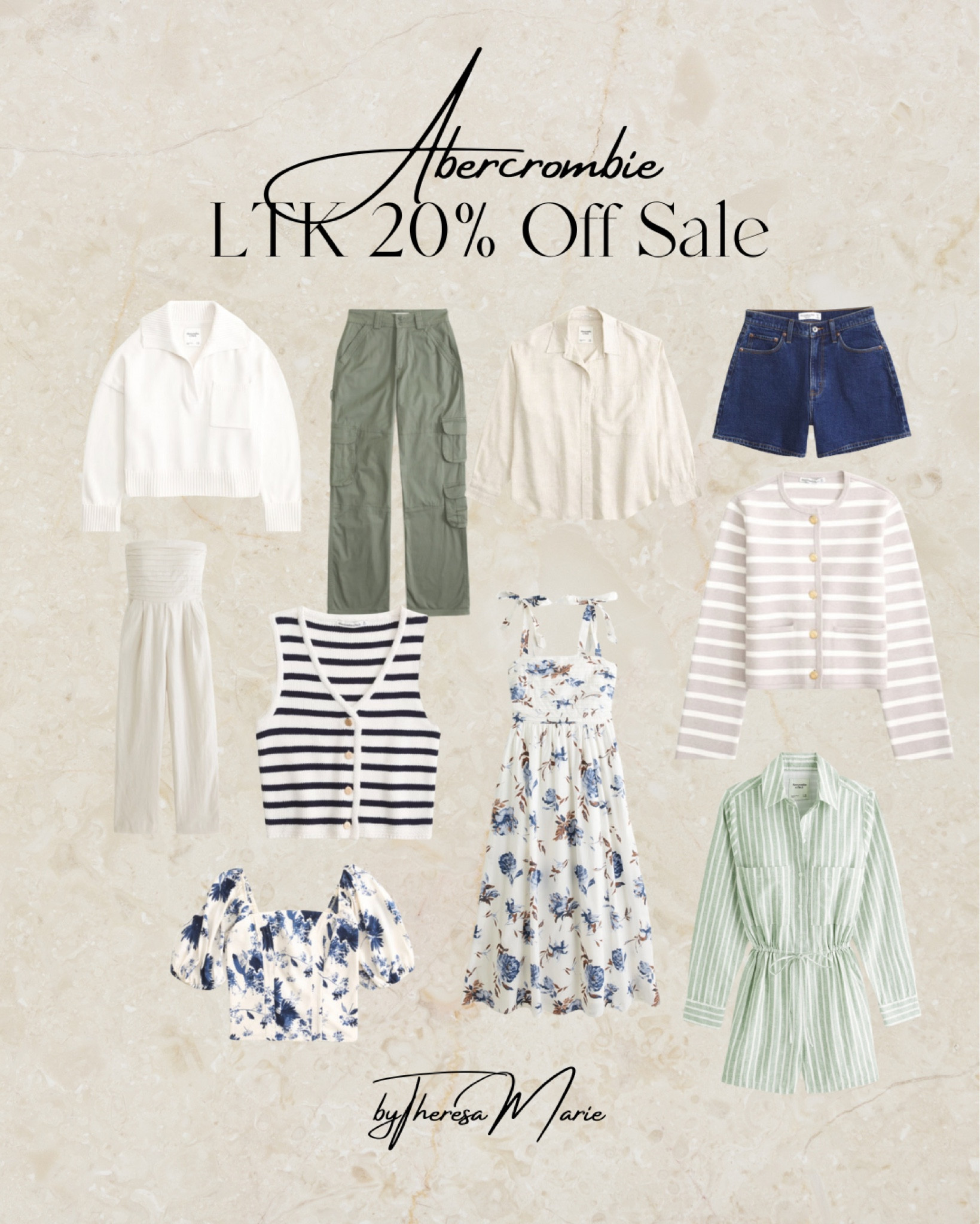 Abercrombie Exclusive LTK Spring Sale 20% in app purchases!

Abercrombie // spring style // Abercrombie fashion // spring basics // summer // style trends 

#LTKstyletip #LTKsalealert #LTKSpringSale