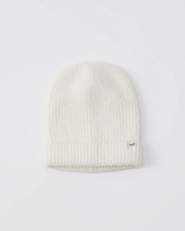 Logo Turn-Up Beanie | Abercrombie & Fitch US & UK