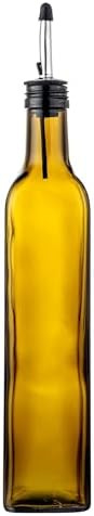 Restaurantware RW Base 16.9 Ounce Olive Oil Dispenser 1 Kitchen Oil Dispenser Bottle - With Stain... | Amazon (US)