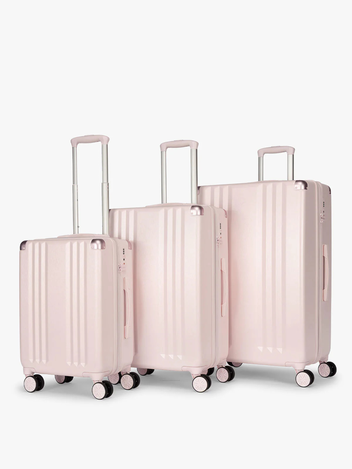 Ambeur 3-Piece Luggage Set in Shell Pink | CALPAK