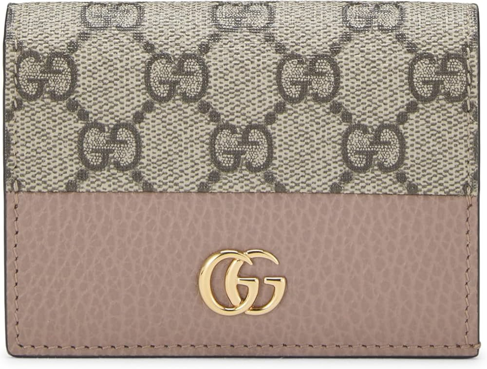 Amazon.com: Gucci, Pre-loved Pink GG Supreme Canvas Marmont Card Case, Pink : Amazon Luxury | Amazon (US)