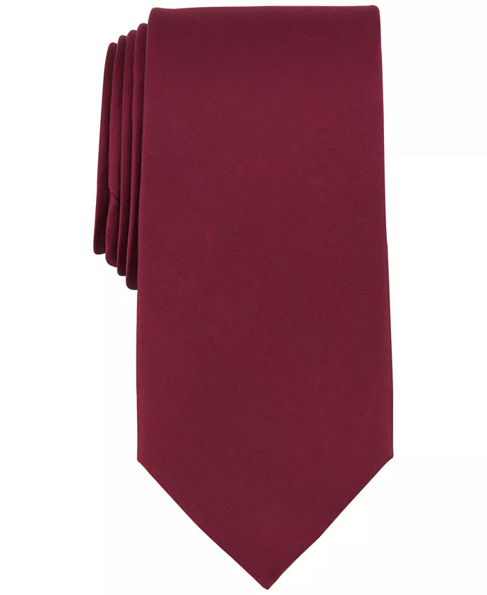 Men's Sapphire Solid Tie | Macy's