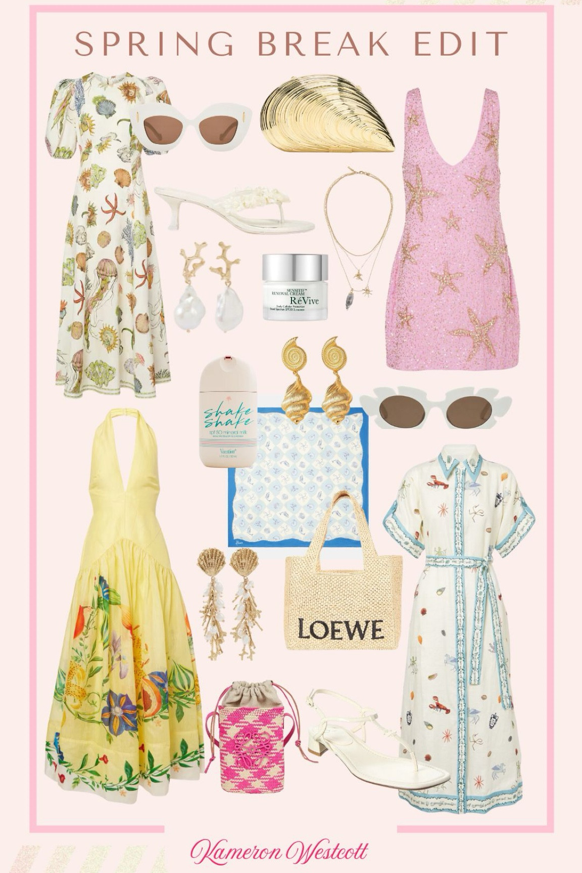 Spring break edit! 🎀☀️🐚🦩 Loving all the shell and seaside vibes in this years resort collections!! Linking lots of favs! 

#LTKTravel #LTKStyleTip #LTKSpringSale