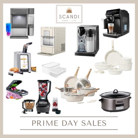 prime day kitchen and appliance finds! nugget ice maker | prime day deals | blender | aesthetic pots and pans | digital toaster | coffee machine | kitchen gadgets

#LTKhome #LTKsalealert #LTKxPrimeDay