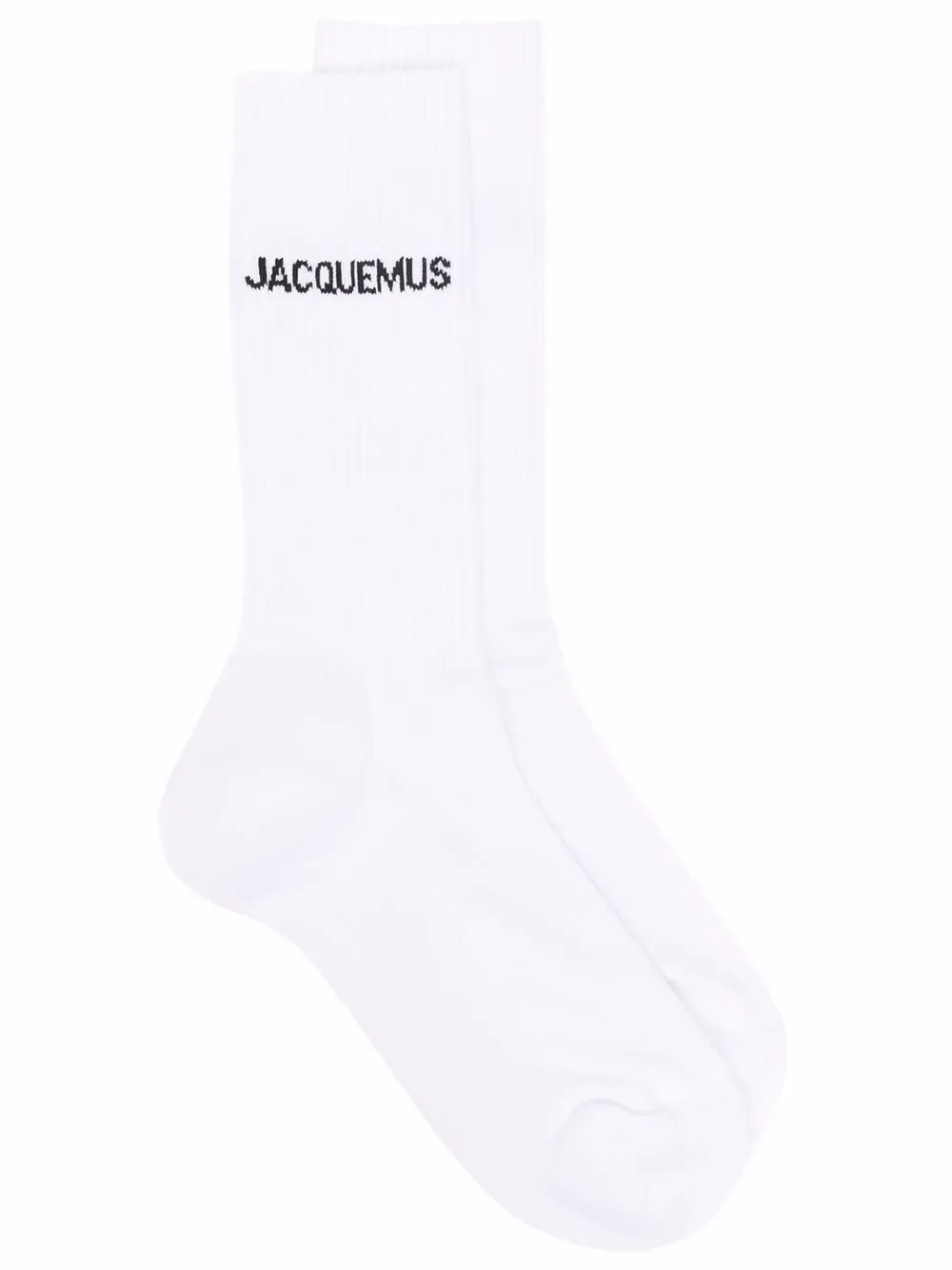 Jacquemus Les Chaussettes Jacquemus logo-intarsia Socks - Farfetch | Farfetch Global