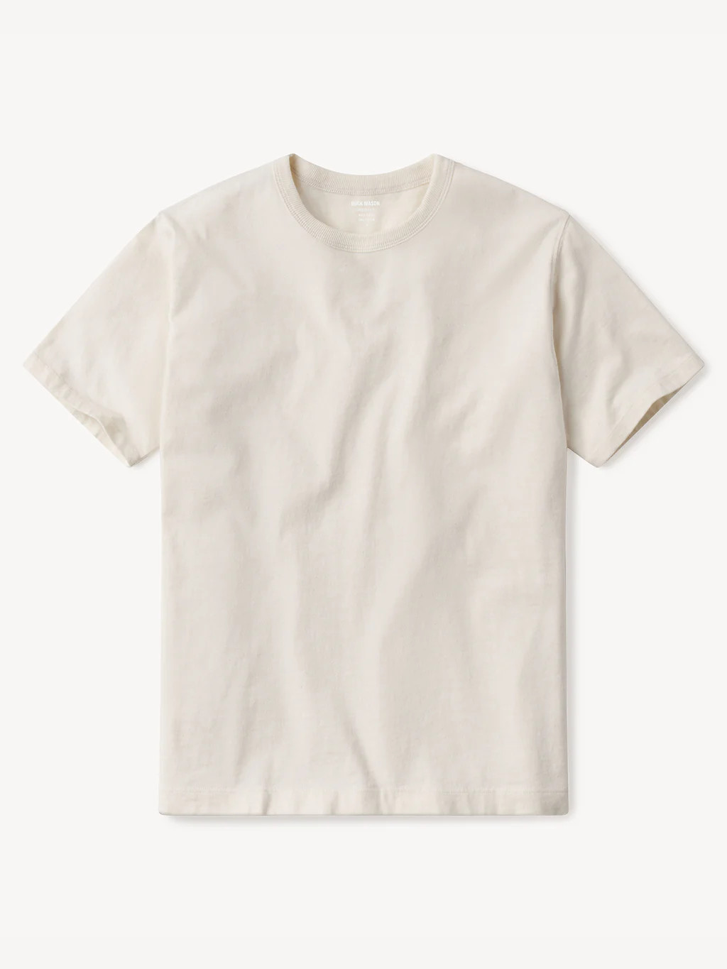 Natural Toughknit 90s Boxy Tee - Buck Mason- Modern American Classics | Buck Mason