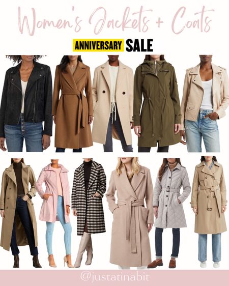 Women’s Jackets + Coats

So many classic jackets and coats! I love rain, trench, and wool coats for the colder temps here. 

#LTKsalealert #LTKunder100 #LTKxNSale