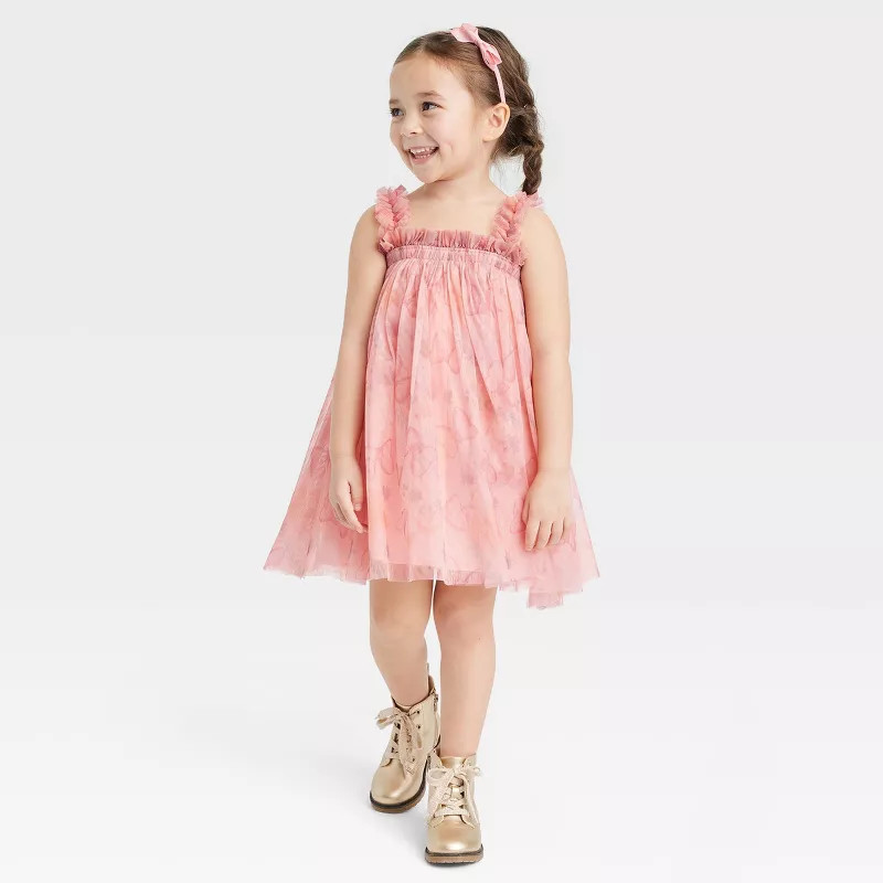 Toddler Girls' Disney Mickey Mouse Tutu Dress - Pink | Target